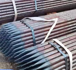 东方超前小导管预埋钢管出尖打孔焊倒刺无缝焊管厂